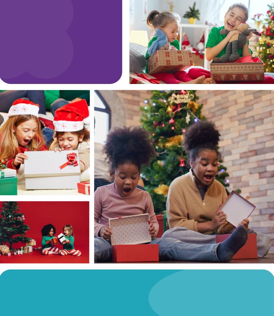 collage of toy distribution services